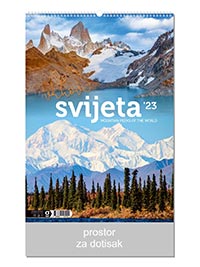 COLOR KALENDAR VRHOVI SVIJETA