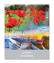 KALENDAR-2022 ZIDNI COLOR ČARI PRIRODE PREDNJA STRANA