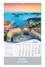 KALENDAR-2022 ZIDNI COLOR DALMACIJA RUJAN