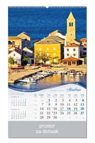 KALENDAR-2022 ZIDNI COLOR DALMACIJA STUDENI