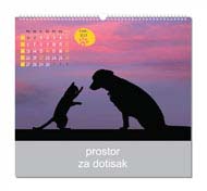 KALENDAR-2022 ZIDNI COLOR PSI I MAČKE LIPANJ