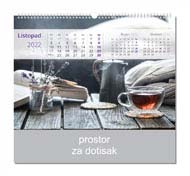 KALENDAR-2022 ZIDNI COLOR RELAX LISTOPAD