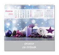 KALENDAR-2022 ZIDNI COLOR RELAX PROSINAC