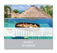 KALENDAR-2022 ZIDNI COLOR RELAX SRPANJ