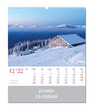 KALENDAR-2022 ZIDNI COLOR SEOSKA IDILA PROSINAC