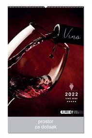 KALENDAR-2022 ZIDNI COLOR VINO PREDNJA STRANA