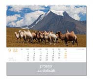 KALENDAR-2022 ZIDNI COLOR VRHOVI SVIJETA RUJAN