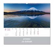 KALENDAR-2022 ZIDNI COLOR VRHOVI SVIJETA KOLOVOZ