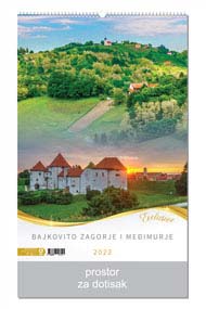 KALENDAR-2022 ZIDNI COLOR ZAGORJE I MEĐIMURJE PREDNJA STRANA