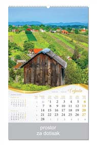 KALENDAR-2022 ZIDNI COLOR ZAGORJE I MEĐIMURJE VELJAČA