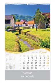 KALENDAR-2022 ZIDNI COLOR ZAGORJE I MEĐIMURJE OŽUJAK