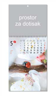 KALENDAR-2022 ZIDNI COLOR ŽIVOTINJE SVIBANJ