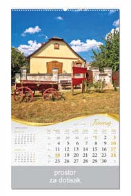 KALENDAR-2022 ZIDNI COLOR SLAVONIJA TRAVANJ