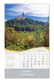 KALENDAR-2022 ZIDNI COLOR SLAVONIJA KOLOVOZ