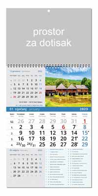 KATOLIČKI KALENDAR HRVATSKE 1. MJESEC