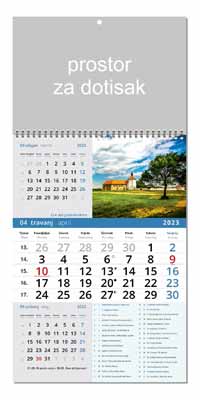 KATOLIČKI KALENDAR HRVATSKE 4. MJESEC