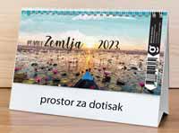 STOLNI KALENDAR 2023 PLANET ZEMLJA